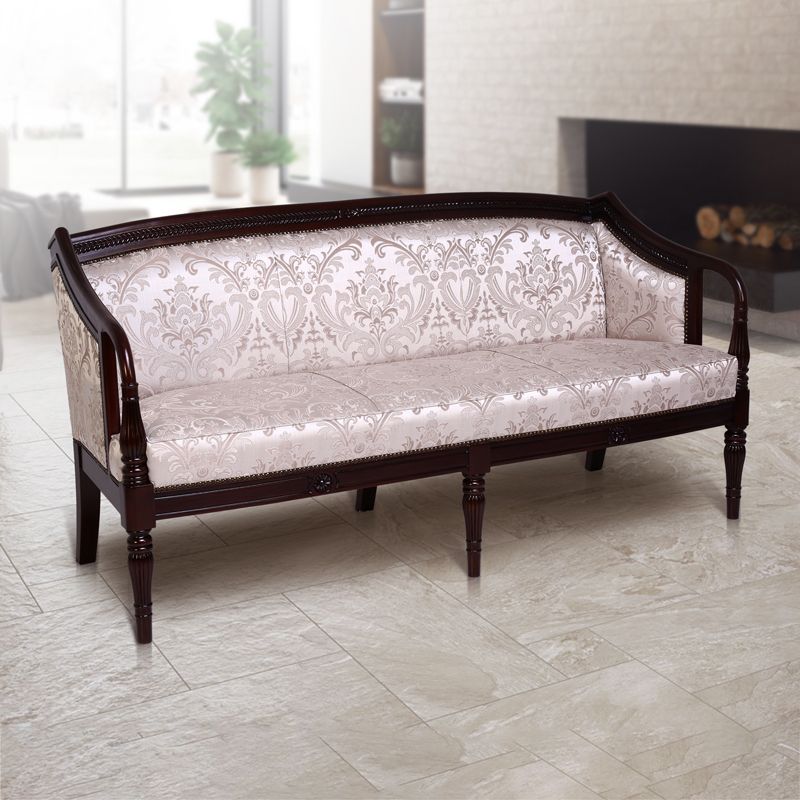 mahogany sofa