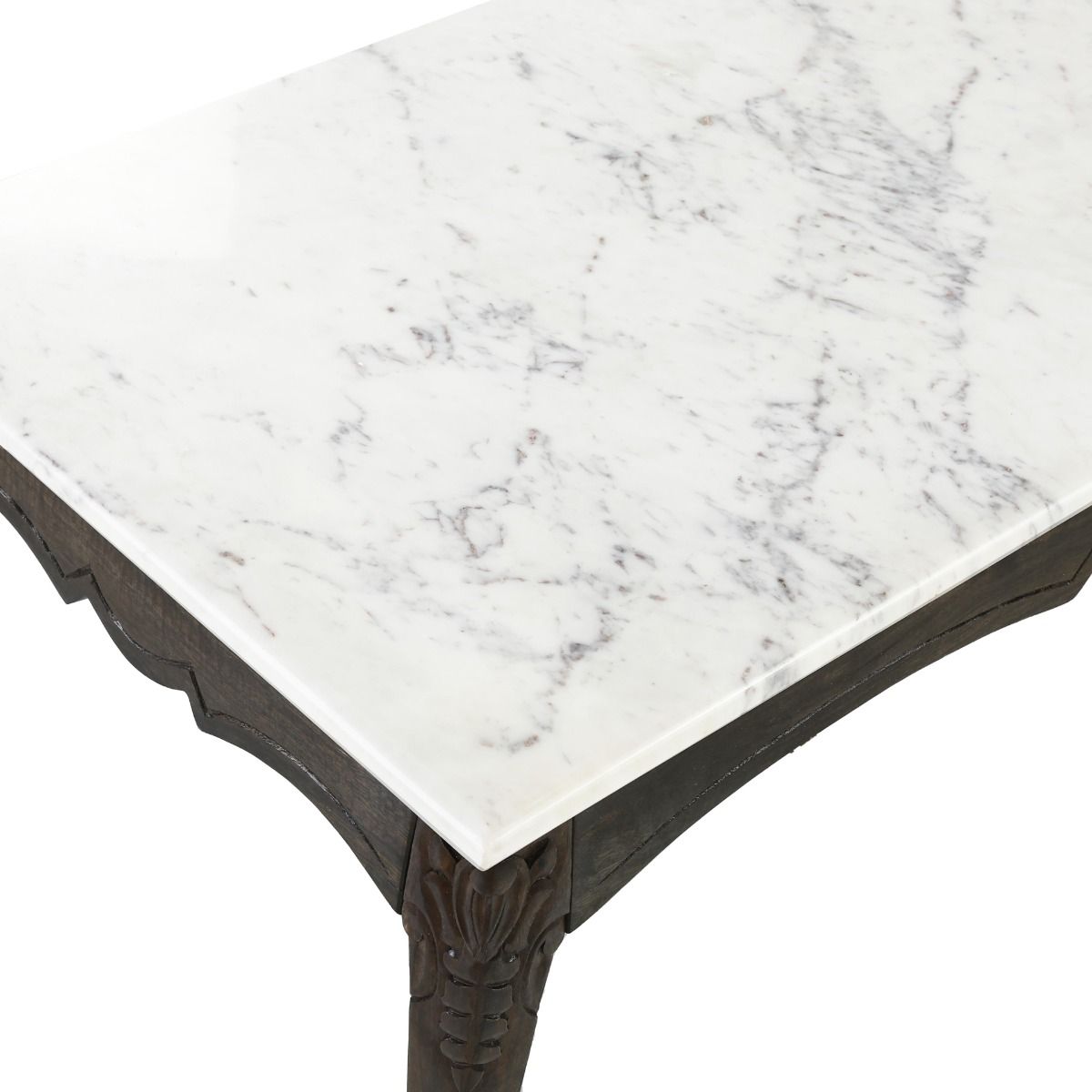 marble top console table